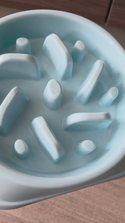 Miska z przegrodami dla psa spowalniająca jedzenie 600ml