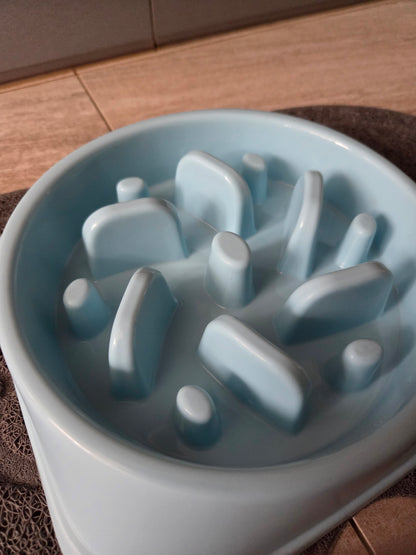 Miska z przegrodami dla psa spowalniająca jedzenie 600ml